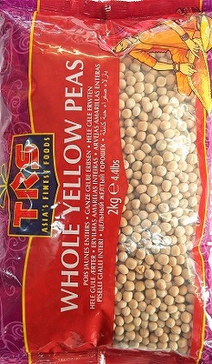 TRS WHOLE YELLOW PEAS 2KG