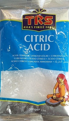 TRS CITRIC ACID 100G