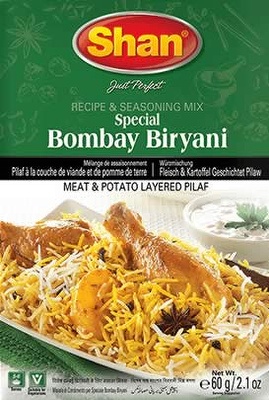 SHAN BOMBAY BIRYANI MIX 50G SHAN BOMBAY BIRYANI MIX 50G