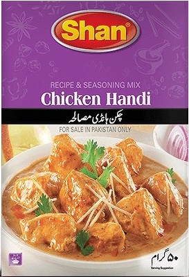 SHAN CHICKEN HANDI MIX 50G