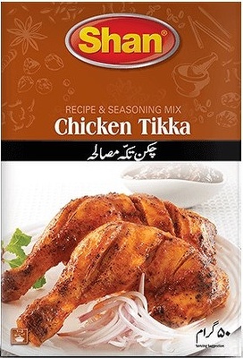SHAN CHICKEN TIKKA BBQ MIX 50G SHAN CHICKEN TIKKA BBQ MIX 50G