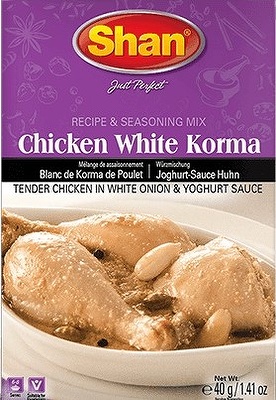 SHAN CHICKEN WHITE KORMA 40G