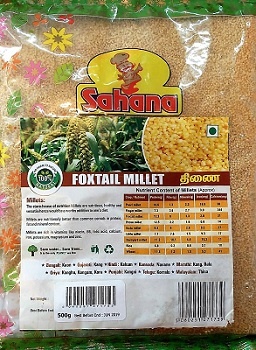 SAHANA FOXTAIL MILLET 500G