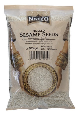 NATCO HULLED SESAME SEEDS 400G