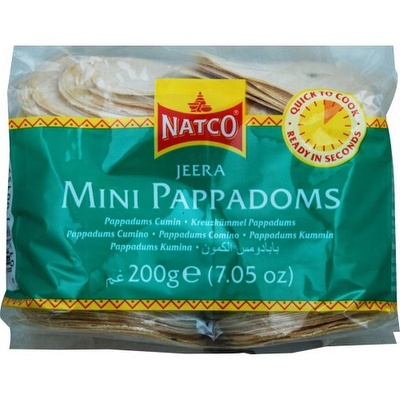 NATCO MINI PAPAD JEERA 200G