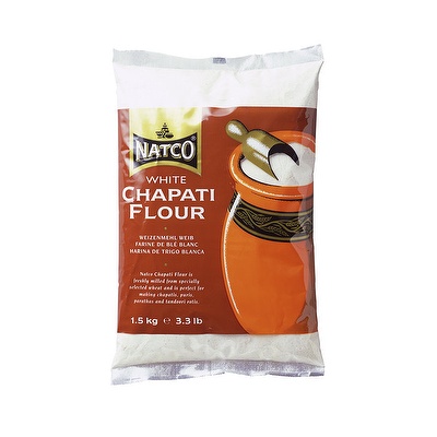 NATCO CHAPATI FLOUR WHITE 1.5KG
